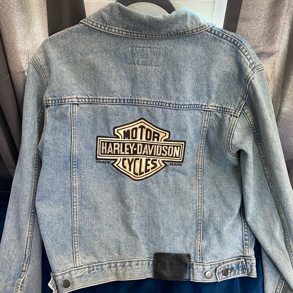 Harley Davidson Jean Jacket Medium Men’s